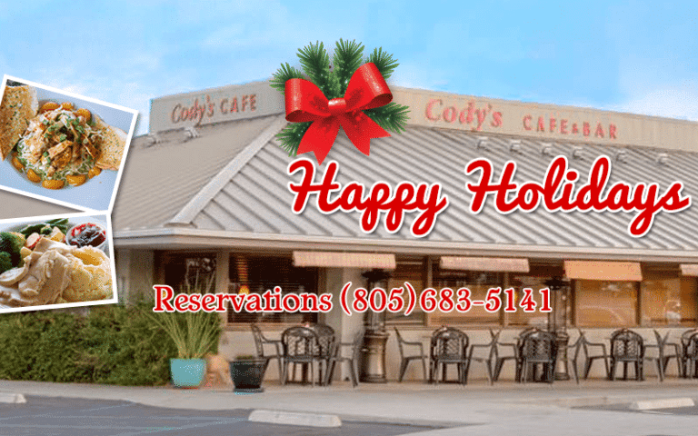 Happy Holidays From Your Favorite Family Restaurant