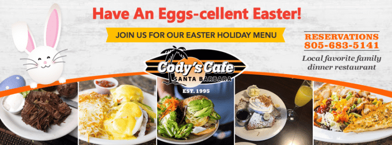 Hop On Over To Codys Cafe For Easter Brunch